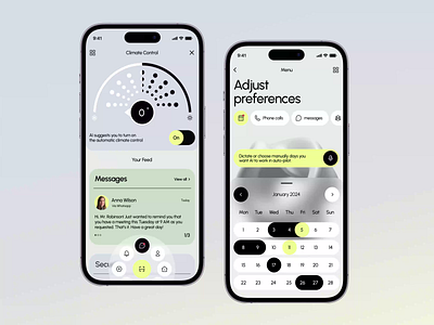 Smart Assistant - Mobile App Concept dailyui