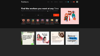 Workers - Job Board & Career Portal & php Search System envato