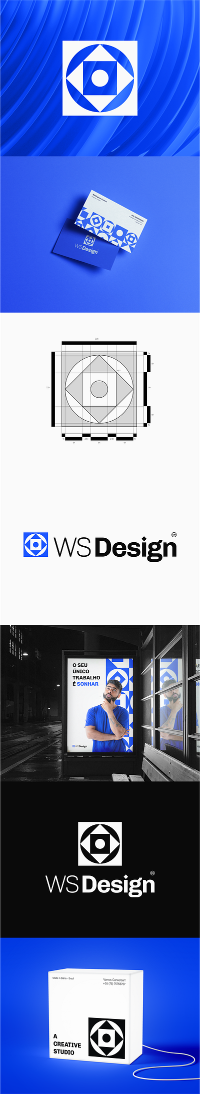 WS Design Brand Design brand branding design graphic design logo minimal design modern design visual identity