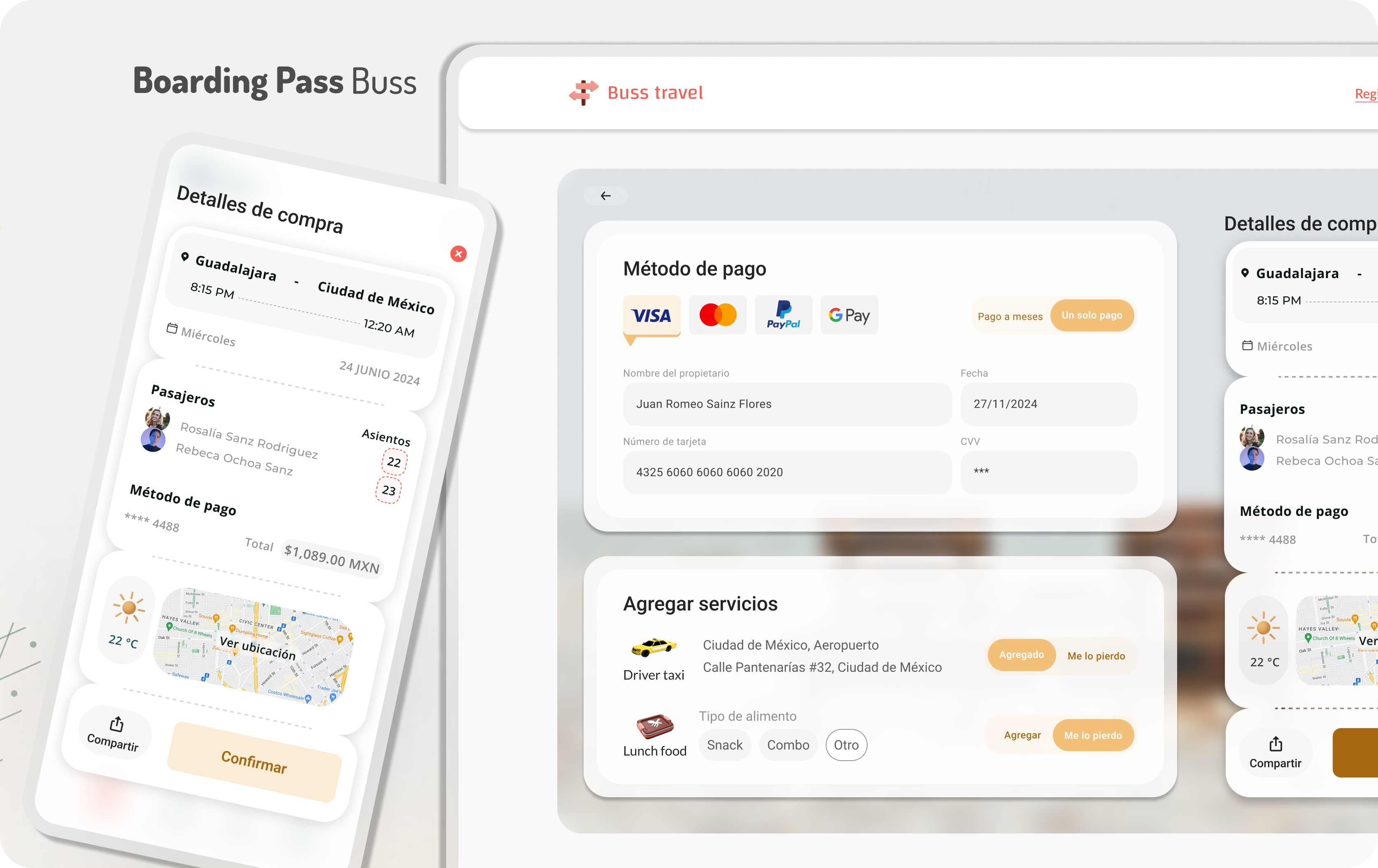 Boarding pass 3d boarding pass booking chips details figma food map modal motion ui neumorphism payment profile prototyping share shopping ticket travel ui designer user centered design