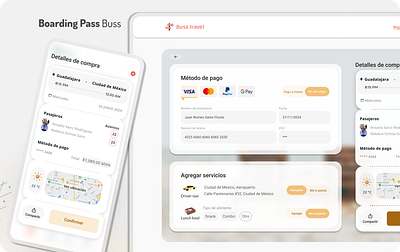 Boarding pass 3d boarding pass booking chips details figma food map mobile first modal motion ui payment profile prototyping share shopping ticket travel ui designer user centered design