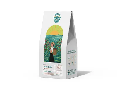 Dai Bach Coffee Packaging - Thiết kế bao bì cà phê Đại Bách graphic design packaging design