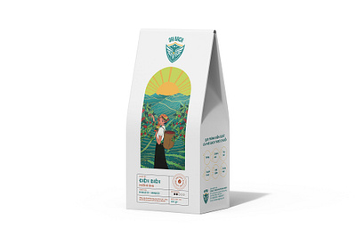 Dai Bach Coffee Packaging - Thiết kế bao bì cà phê Đại Bách graphic design packaging design