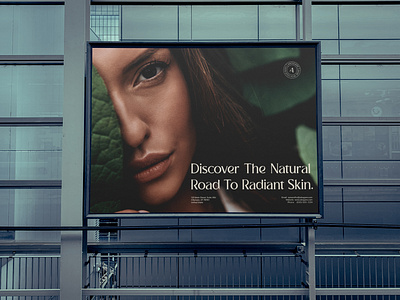 Skin care Billboard Branding Design billboard design brand designbillboard branding skin care billboard skin care brand design skincare branding
