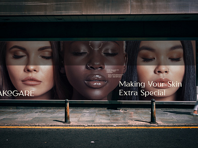 Premium Skin care billboard design billboard billboard design brand design branding branding design graphic design premium billboard design skin care design