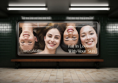 Skin Care Brand Billboard Design billboard design brand design branding billboard design branding design graphic design premium billboard design skin care billboard design