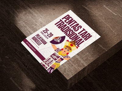 Poster Traditional Indonesian Dance bali canva canva design canvatemplate design design graphic v designer graphic graphic design indonesia poster posterd