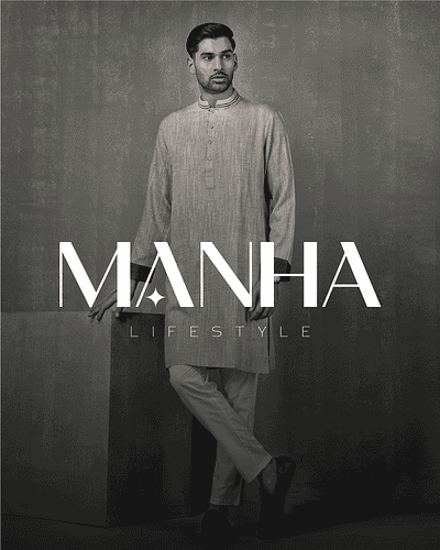 Manha - Men's apparel brand logo