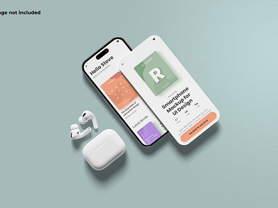 Smartphone and Screen Mockup for UI Design eyecatching