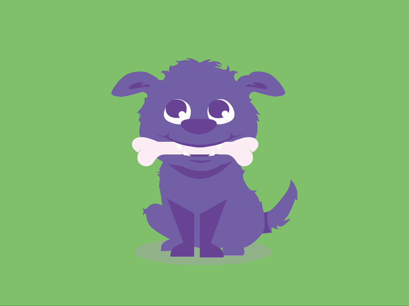 Hairy Little Monsters animation dog dog sitting illustration logo mascot pet sitting puppy