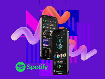 Spotify Live Music Function app branding design illustration ui ux