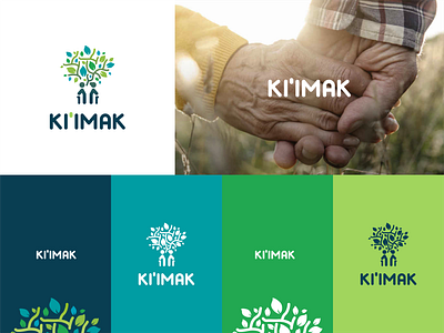 KI'IMAK branding design graphic design health identity logo vector