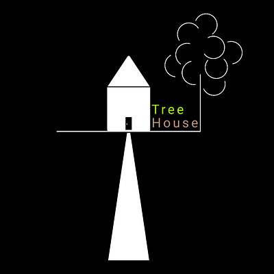 Tree House branding graphic design logo