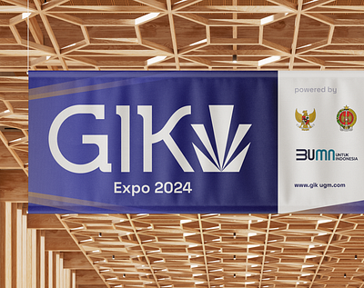 GIK - Ceiling banner branding ceiling creativespace design event expo graphic design logo marketing visualidentity