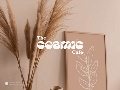 Cosmic Cafe cafe cafe logo company graphic design logo design minimal modern logo