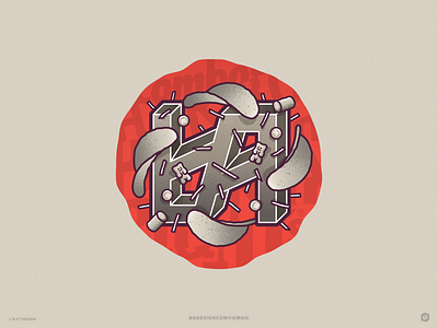 B.A™Series #10 art artwork design digital illustration graphic design illustration logo poster