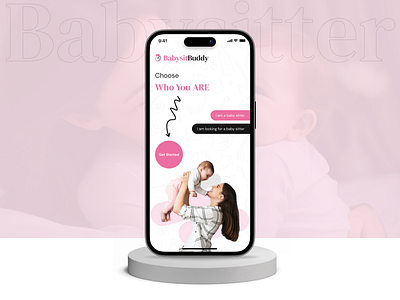 Babysitter App app design babysitter app babysitter app development babysitter finder app babysitting app babysitting app development mobile app design nanny finder app uber for babysitters app ui design uiuxdesign