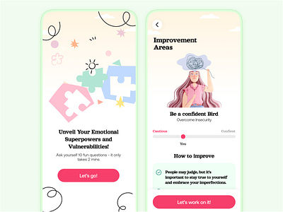 Assessment Summary - Mental Health App amwell betterhelp brightside counselor headspace health care healthcare heart it out illustration mental wellness mobile online counseling online therapy psychiatrist talkspace therapist thriveworks ui ux yourdost