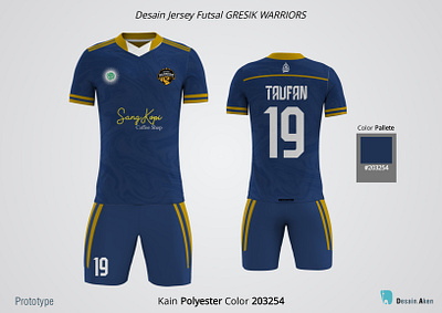 GRESIK WARRIORS Uniform Design 3d agency branding graphic design logo uniform