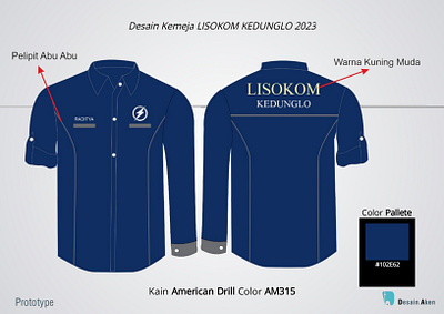LISOKOM KEDUNGLO Uniform Design 3d agency branding electrical graphic design logo uniform