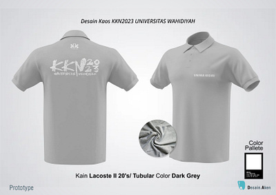 KKN2023 UNIVERSITAS WAHIDIYAH Uniform Design 3d agency branding graphic design logo uniform