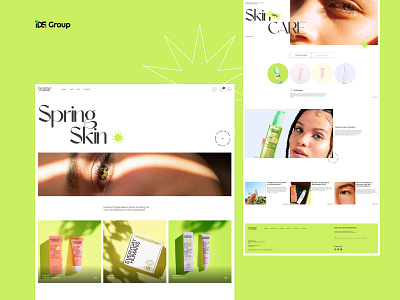 Everyday humans cosmetics | e-commerce web design catalog cosmetics design e commerce e store landing mobile shop shopping card ui ux website