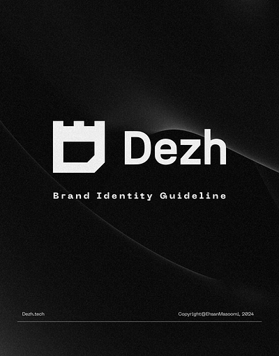 Dezh Brand Identity 3d animation design system graphic design motion graphics ui