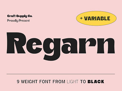 Regarn Font Family + Variable connary fagen eccentric extraordinary font font family geometric midcentury opentype regarn font family variable round russian sans serif serif simple font smooth strong variable variable display variable font various