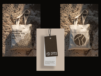 Branding | Product label | Branded tote bags brand identity branding fashion store graphic design logo packaging product label sustainable tote bags