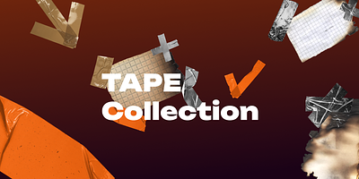 TAPE Collection FREE all free assets assets pack collection design design assets free free assets free design graphic design instagram media design pack social social media tape tape pack