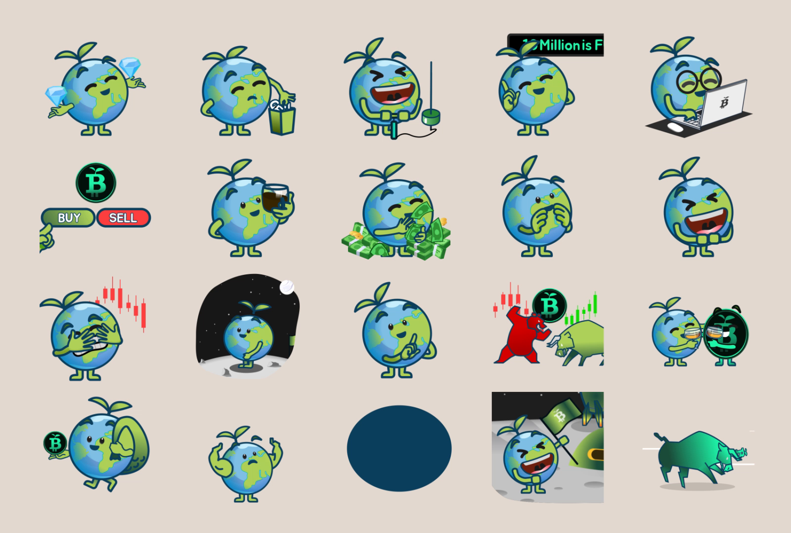 Example of Animated Telegram Stickers
