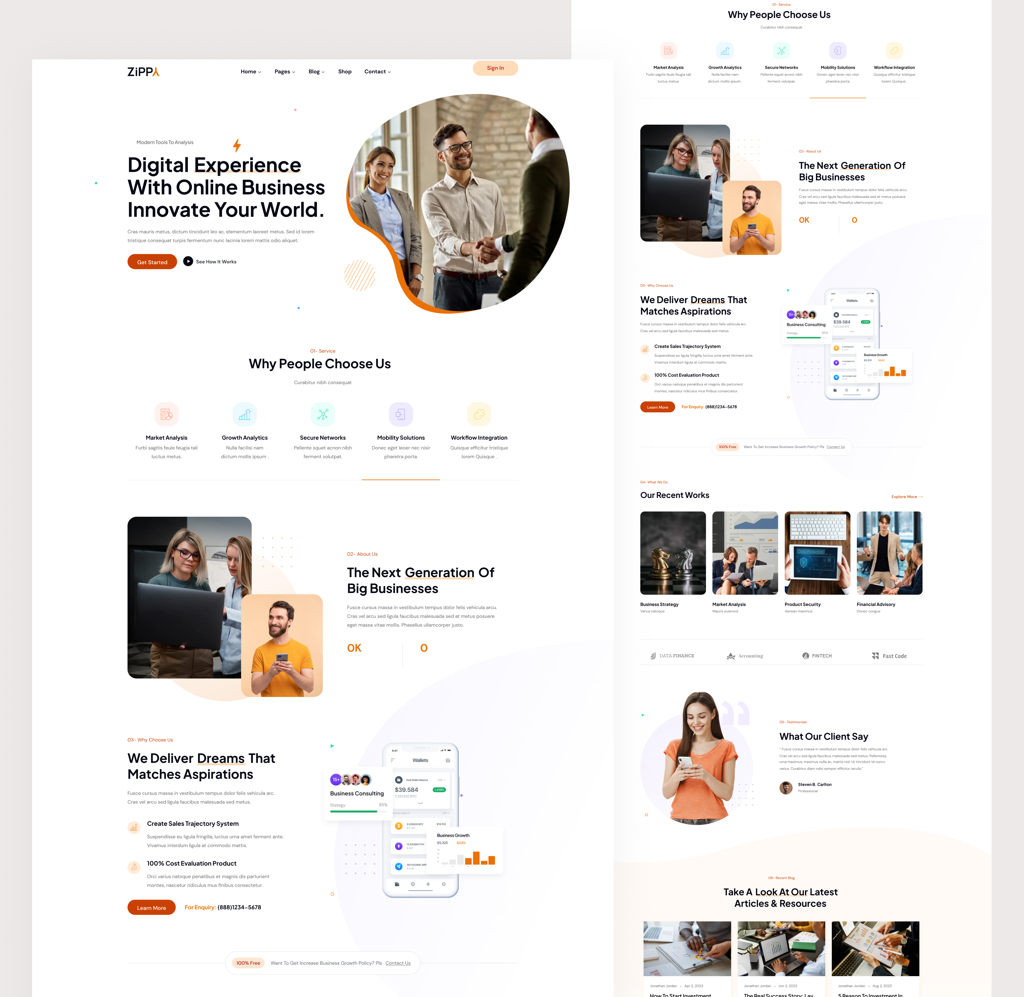 Business Consulting Website business business consulting business consulting website business website company consultant consulting consulting website corporate figma landing page ui ui design ui kit uiux ux web web design website
