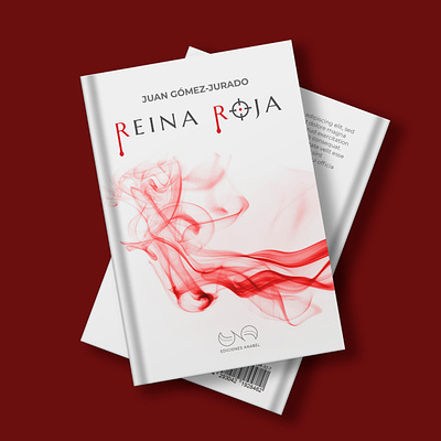 Book cover - Reina Roja adobe photoshop book cover cover design graphic design reina roja