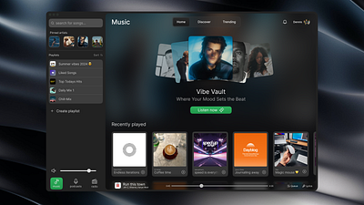 Spotify redesign modern redesign spotify ui