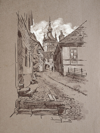 Schäßburg medieval procreate sighisoara turmgasse