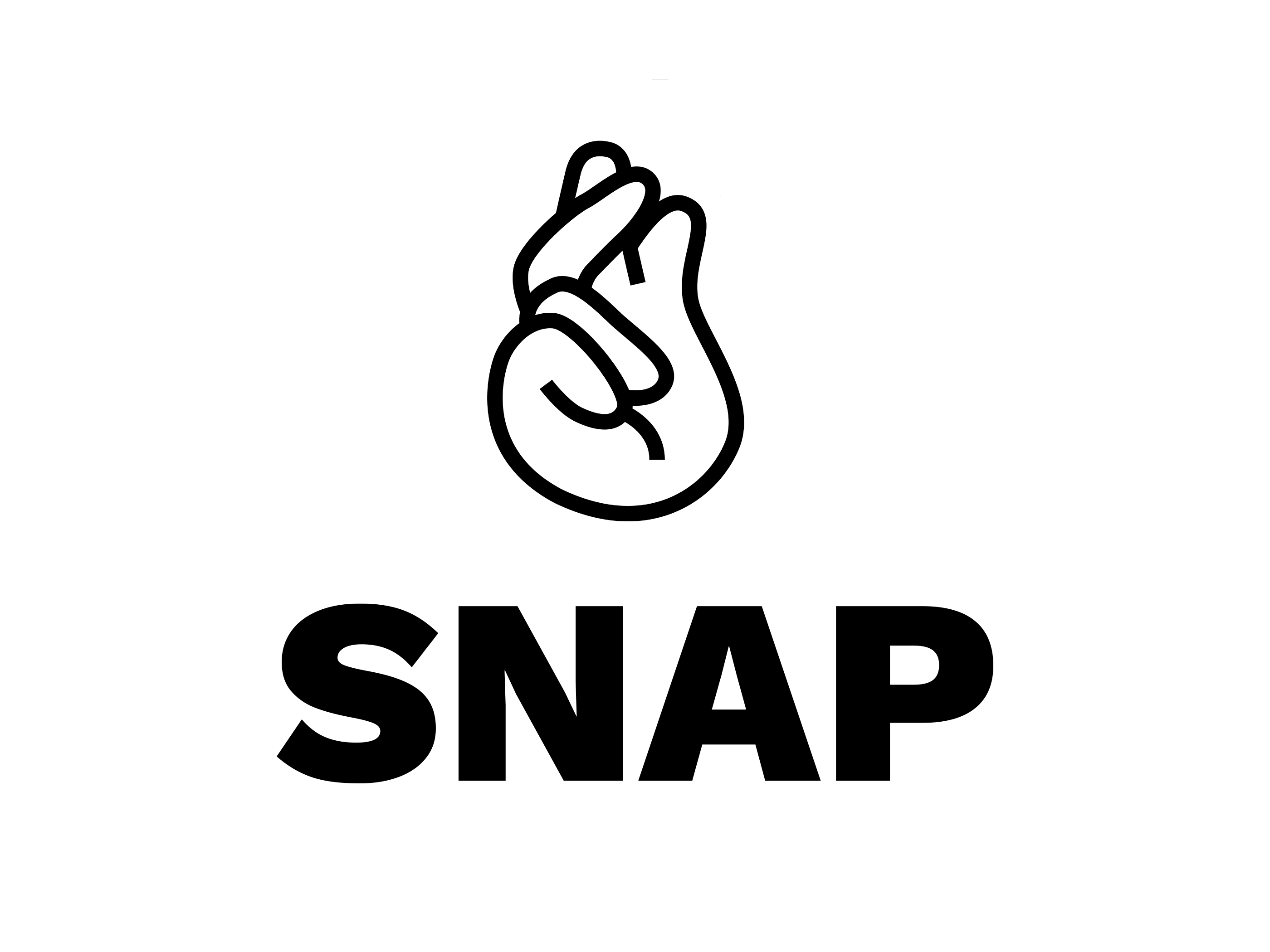 SNAP Animated Logo animated logo bold bold logo bold typography brand design branding creative agency creative logo logo logo design snap snap logo snapping