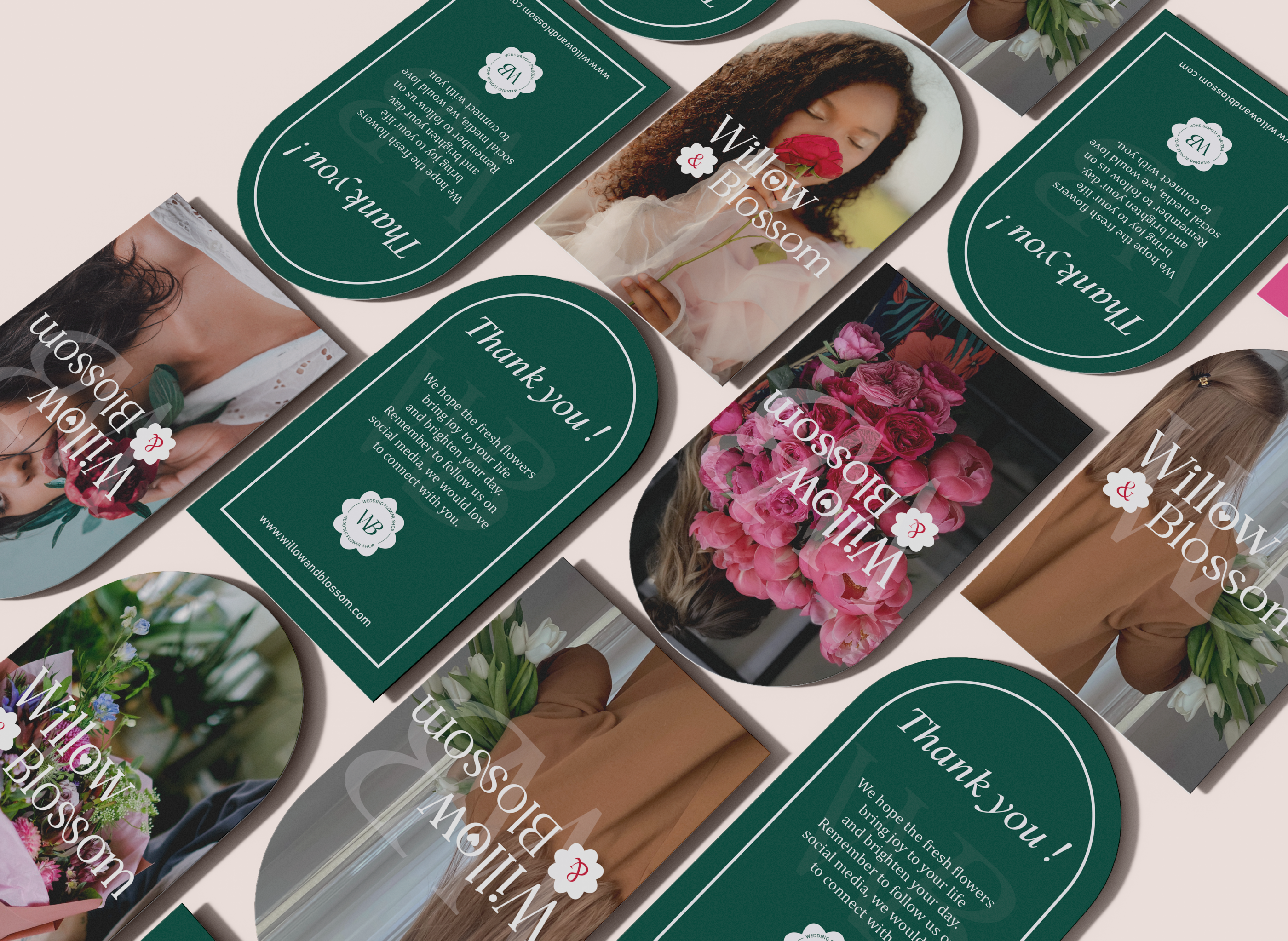 Flower Boutique - Brand Identity animation brand identity branding design flower flower branding fresh graphic design illustration logo mockup typography ui vector