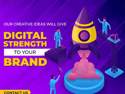 Creative Ideas brand branding creative ideas design digital strength graphic design icon identity illustration logo ui ux vector