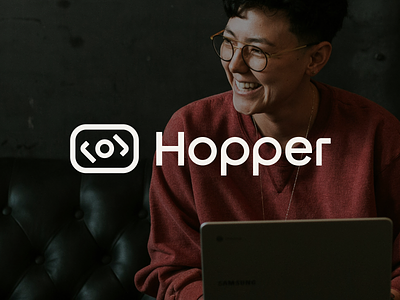 Hopper Branding branding graphic design logo ui
