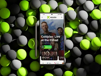 Yacooba.com blockchaindesign branding design product design security tickets for all ui ux web3 web3design webdesign yacooba