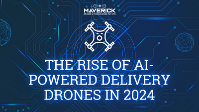 The Rise of AI-powered Delivery Drones in 2024 drones droneshots