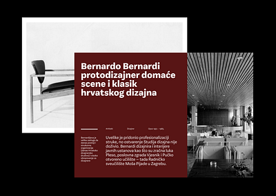 Architectural Project Presentation architecture bernardo bernardi croatia design graphic design grids layout presentation typography