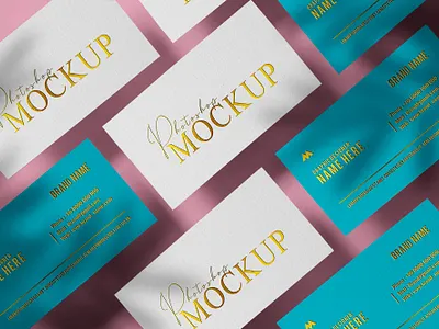 Free Embossed Business Card Mockup PSD business card business card mockup card free mockup freebies mockup mockup design mockup psd psd mockup