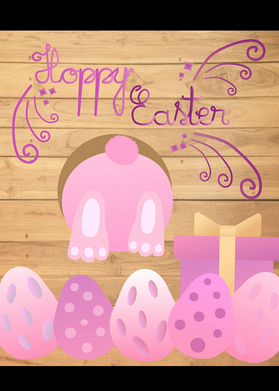 Easter Celebration 🐣 with this Cute Animated SVG🌷 animated card animated easter card animated svg animation beginners animation bunny brings present design easter animation easter bunny easter card easter eggs easter vectors hopping bunny illustration spring card spring renewal svg svgator vector animation