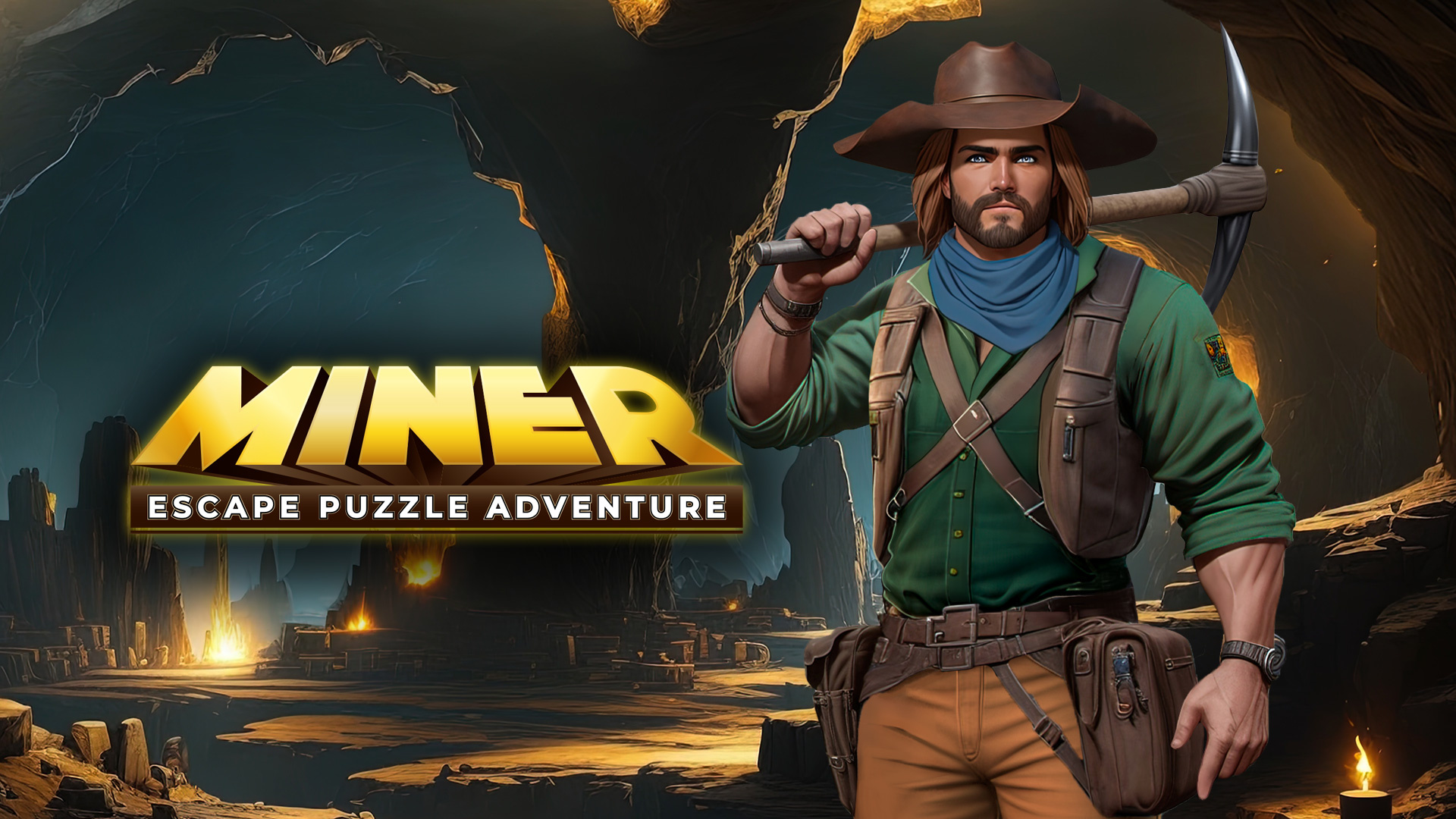 ⛏️ Miner EscapeAdventure (Steam Wishlist Now!) 3d adventure dribbble escapegame escaperoom indiedev mobilegame steam steamwishlist