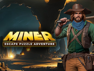 ⛏️ Miner EscapeAdventure (Steam Wishlist Now!) 3d adventure dribbble escapegame escaperoom indiedev mobilegame steam steamwishlist