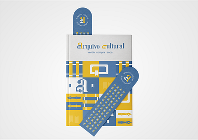 Arquivo Cultural | livraria books branding design graphic design logo visual identity