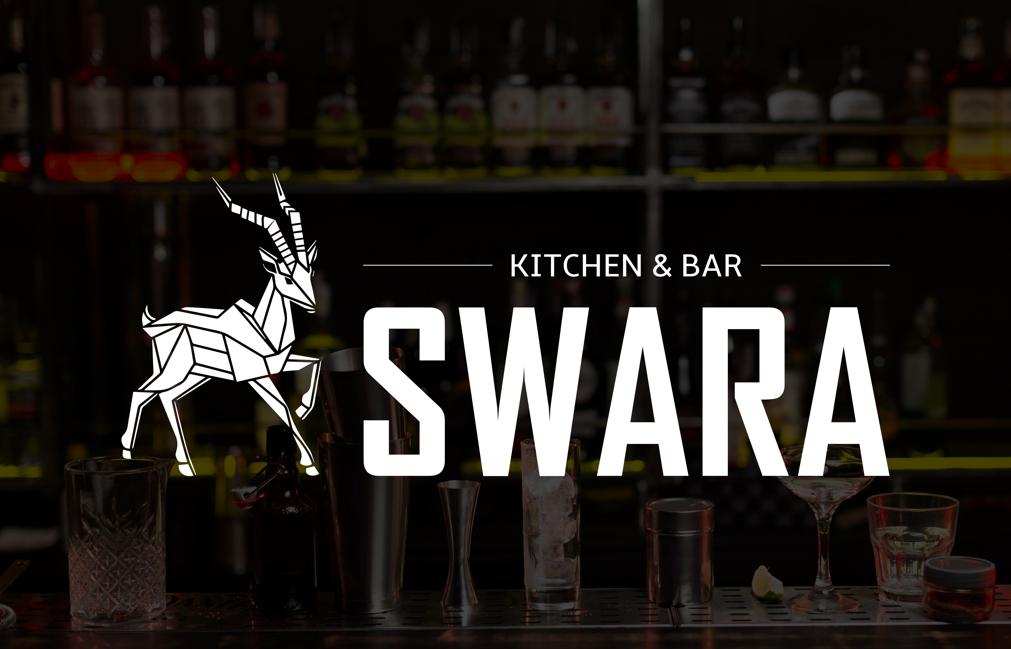 SWARA KITCHEN & BAR (ANTELOPE LOGO) by Toroitich Benett on Dribbble