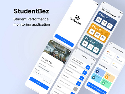 StudentBez - Concept project appdesign application figma shadesigns ui