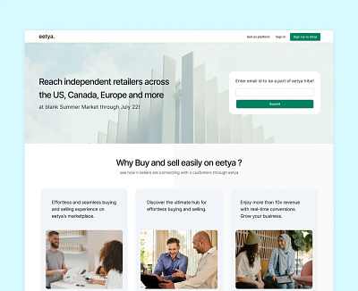 Eetya - Website Design for e-commerce platform ecommerce figma shadesigns ui webdesign webdesigns websitedesign